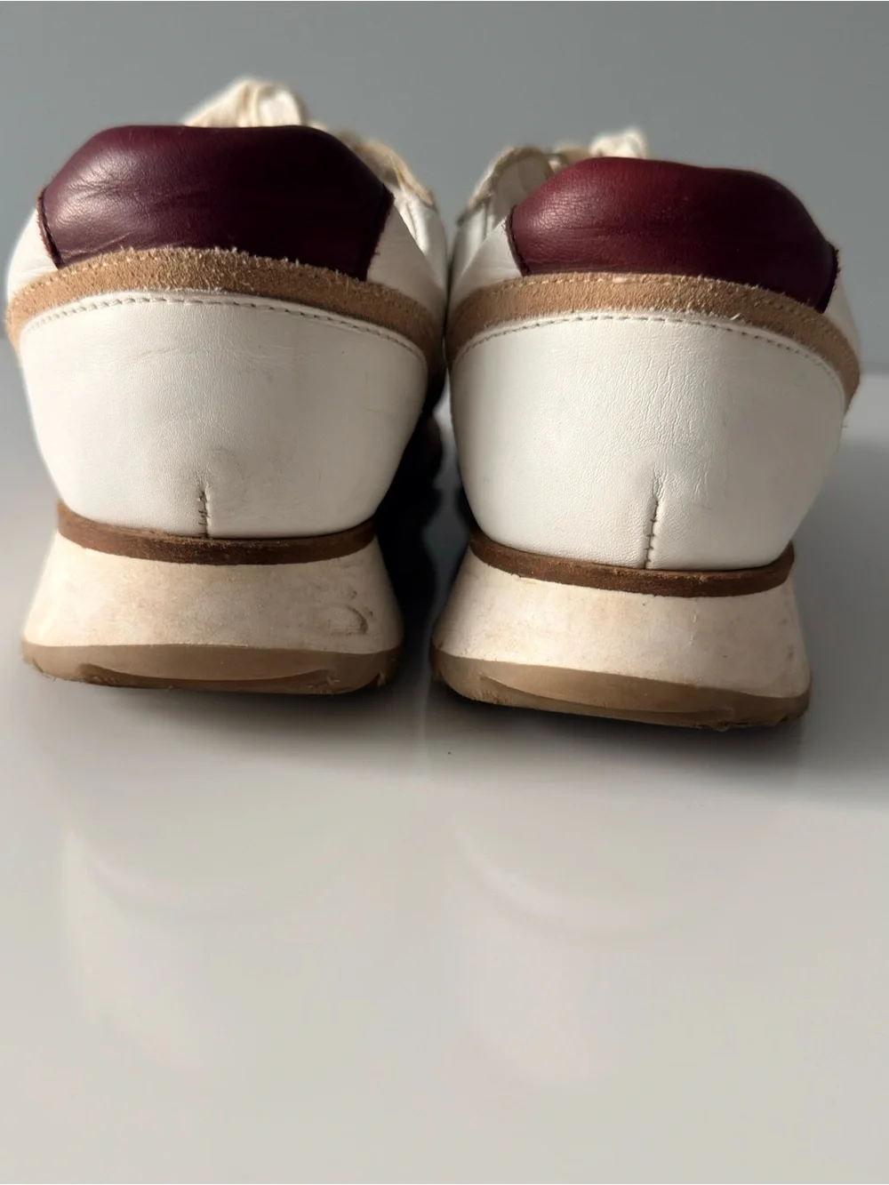 Massimo Dutty Women’s Leather Suedo Retro Sneakers Shoes 38 EU 8 US
